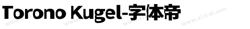 Torono Kugel字体转换